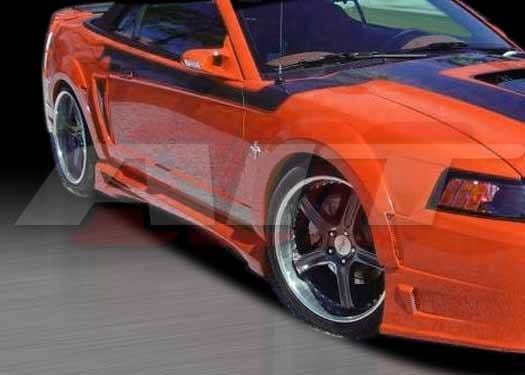 Ford Mustang AIT DEM Style Side Skirts - FM99HIDEMSS
