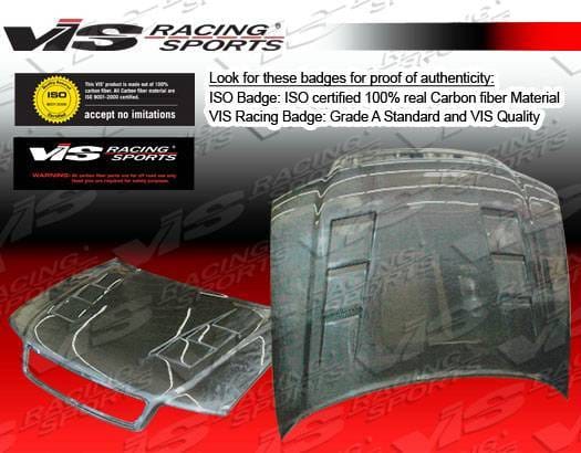 Audi S4 VIS Racing Terminator Carbon Fiber Hood - 98AUS44DTM-010C