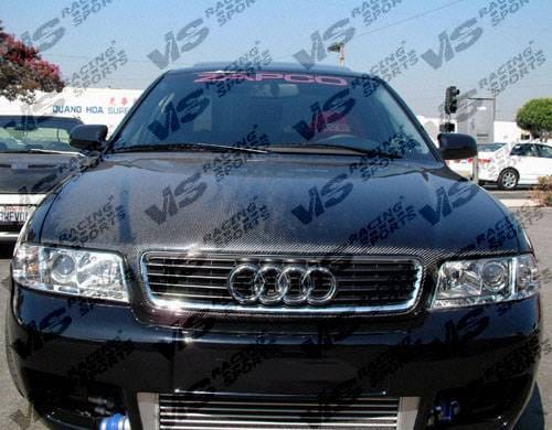 Audi S4 VIS Racing OEM Style Carbon Fiber Hood - 98AUS4DOE-010C