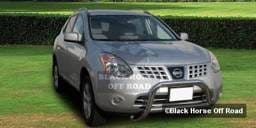 Nissan Rogue Black Horse Bull Bar Guard