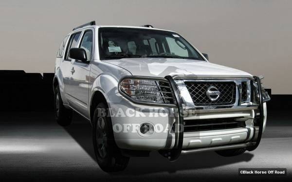 Nissan Pathfinder Black Horse Push Bar Guard