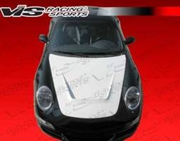 Porsche Boxster VIS Racing G-Tech Style Fiberglass Hood - 97PSBOX2DGTH-010