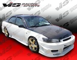 Toyota Camry VIS Racing OEM Black Carbon Fiber Hood - 97TYCAM4DOE-010C