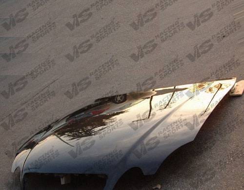 Lexus GS VIS Racing OEM Black Carbon Fiber Hood - 98LXGS34DOE-010C