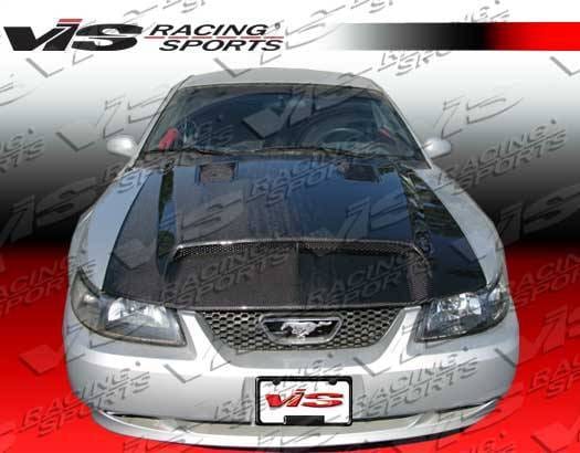 Ford Mustang VIS Racing GT 500 Fiberglass Hood - 99FDMUS2DGT5-010 thumbnail 2