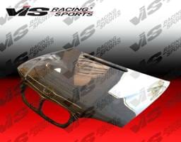 BMW 3 Series 4DR VIS Racing OEM Black Carbon Fiber Hood - 99BME464DOE-010C