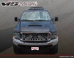 Ford F250 VIS Racing Fiberglass Outlaw Type 1 Hood - 99FDF252DOL1-010