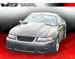 Ford Mustang VIS Racing Cowl Induction Black Carbon Fiber Hood - 99FDMUS2DCI-010C