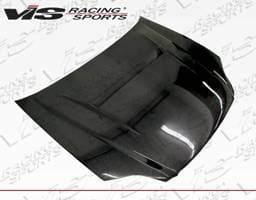 Honda Civic VIS Racing N1 Carbon Fiber Hood - 99HDCVC2DN1-010C
