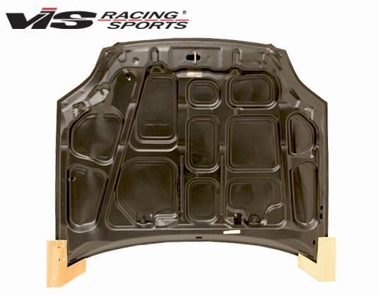 Honda Civic VIS Racing OEM Style Carbon Fiber Hood - 99HDCVC2DOE-010C thumbnail 2