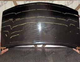 Honda Odyssey VIS Racing OEM Black Carbon Fiber Hood - 99HDODY4DOE-010C