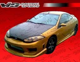 Mercury Cougar VIS Racing OEM Black Carbon Fiber Hood - 99MYCOU2DOE-010C