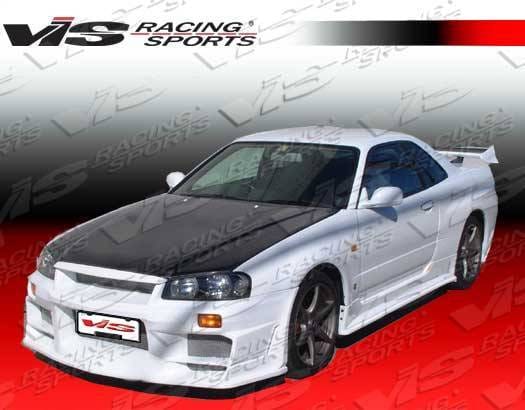 Nissan Skyline VIS Racing OEM Carbon Fiber Hood - 99NSR342DGROE-010C