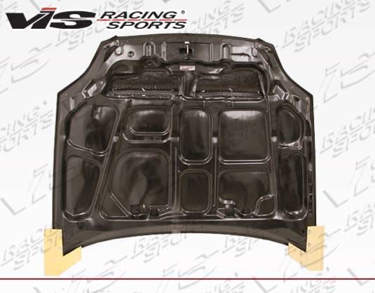 Honda Civic VIS Racing BX Carbon Fiber Hood - 99HDCVC2DBX-010C thumbnail 3