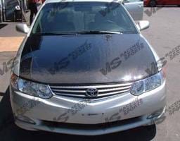 Toyota Solara VIS Racing OEM Black Carbon Fiber Hood - 99TYSOL2DOE-010C