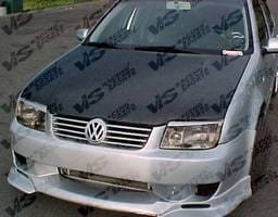 Volkswagen Jetta VIS Racing OEM Black Carbon Fiber Hood - 99VWJET4DOE-010C