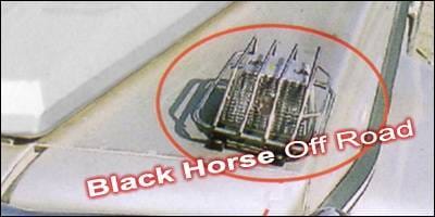 Mercedes-Benz G Class Black Horse Front Signal Light Guards