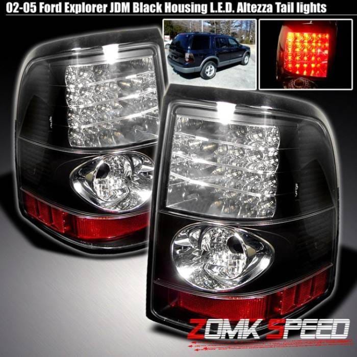 Black LED Tail Lights