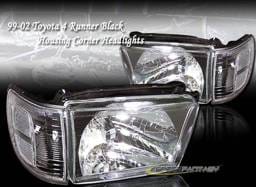 JDM Black Headlights