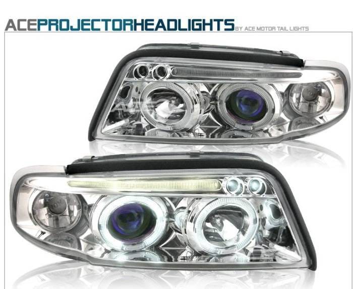 Chrome Halo Headlights