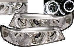 Chrome Clear Halo Pro Headlights