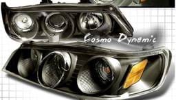 Dual Halo Black Pro Headlights