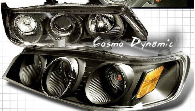 Dual Halo Black Pro Headlights