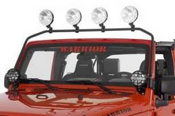 Jeep Wrangler Warrior Safari Light Bar - Front - 844