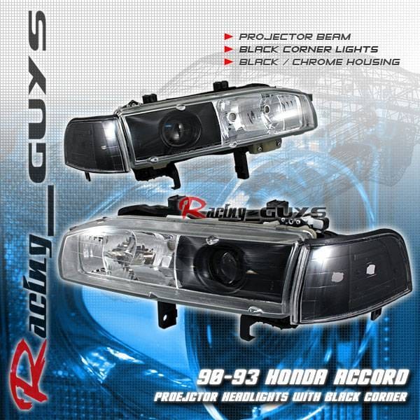 Black/Chrome Housing   Headlights