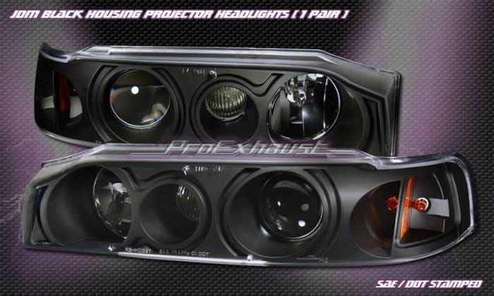 JDM Black  Pro Headlights