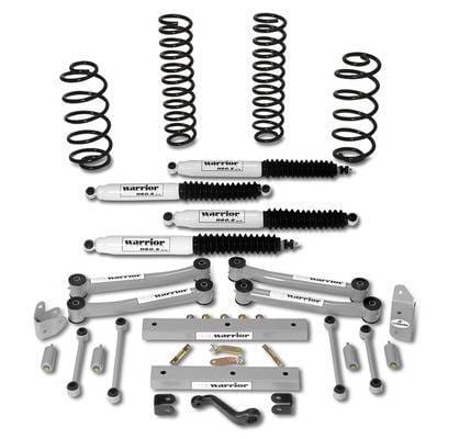 Jeep Wrangler Warrior Front Lift Kit - 4 Inch - 30740