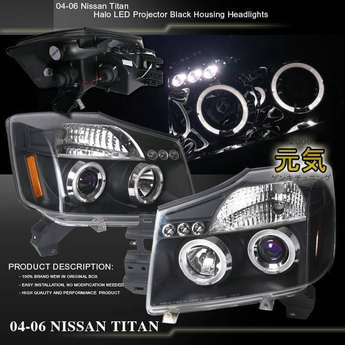 Black Halo LED Pro Headlights