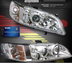 Clear Housing Dual Halo Pro Headlights
