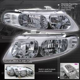 Chrome Crystal Headlights