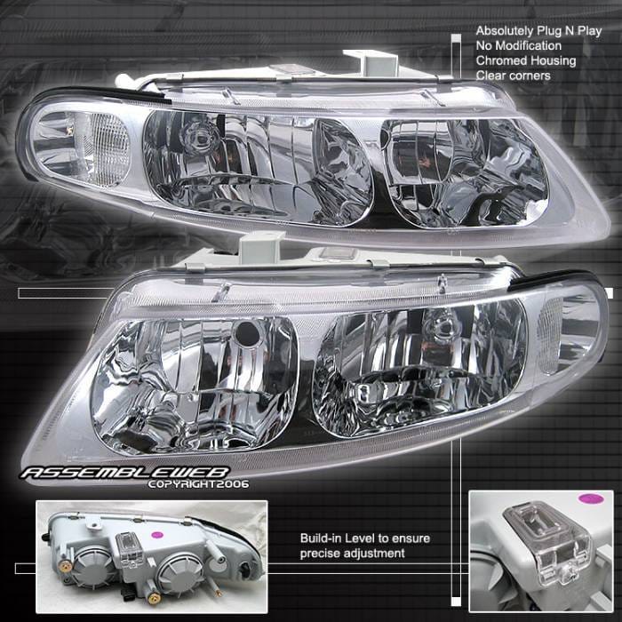 Chrome Crystal Headlights