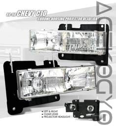 Chrome Housing Projector Headlights