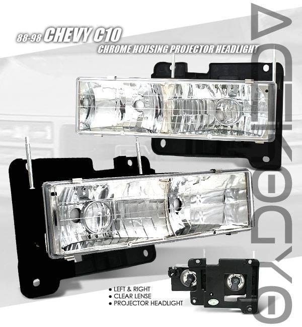 Chrome Housing Projector Headlights