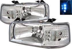 Chrome LED Headlights