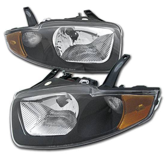 Euro Black Crystal Headlights