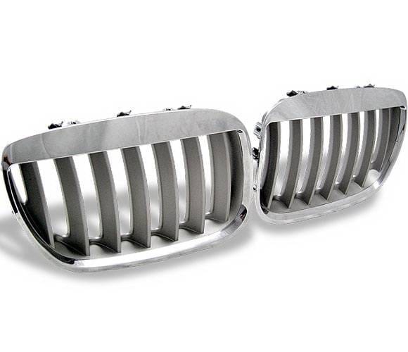 BMW X5 4CarOption Front Hood Grille - GR-E5304066CS-A