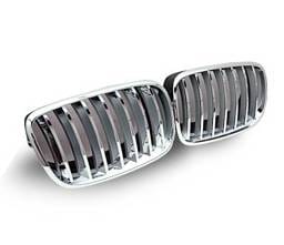 BMW X5 4CarOption Front Hood Grille - GR-E700709ZCS-S