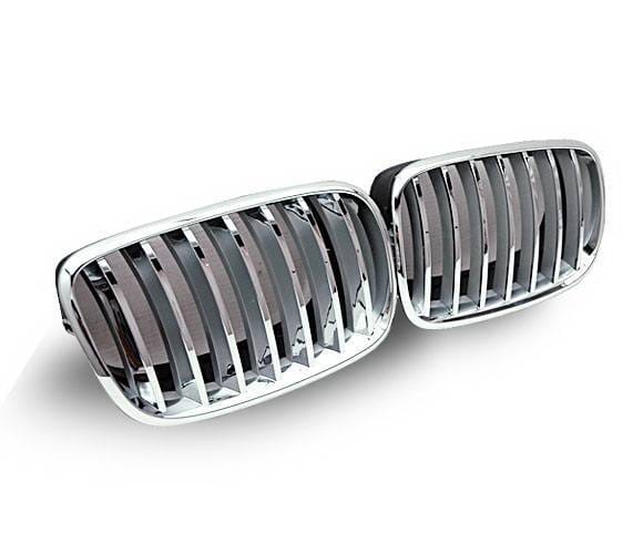 BMW X5 4CarOption Front Hood Grille - GR-E700709ZCS-S