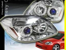 Chrome 2 Halo LED Headlights