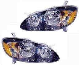 Smoked Chrome Headlights
