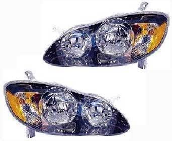 Smoked Chrome Headlights