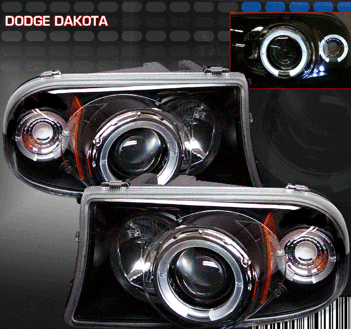 Black LED Pro Headlights