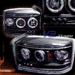 Black Halo LED Pro Headlights