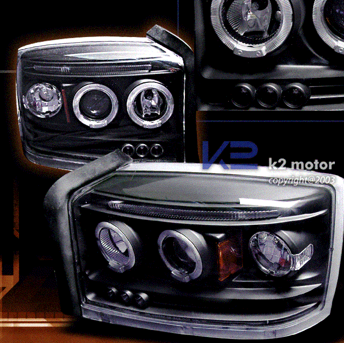 Black Halo LED Pro Headlights