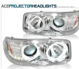 Chrome Halo Pro Headlights