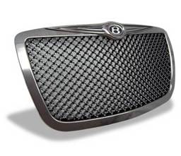 Chrysler 300 4CarOption Front Hood Grille - GRZ-300C0405-MT